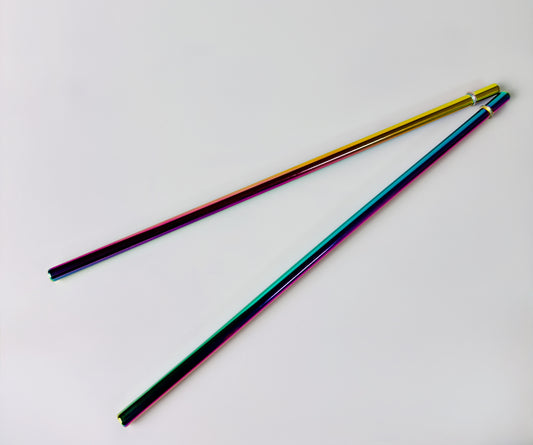 Anti-Pull-Through Metal Straw